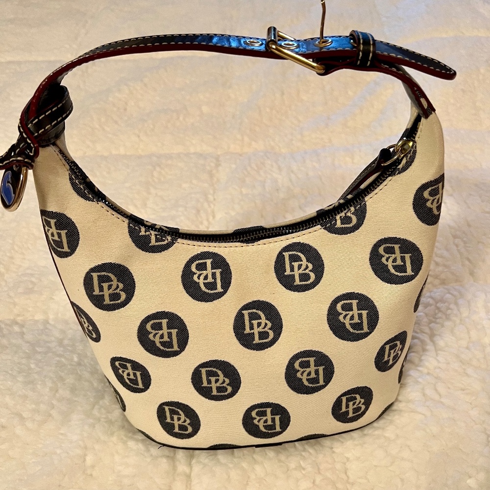 Dooney & Bourke Small Beige Bucket Bag